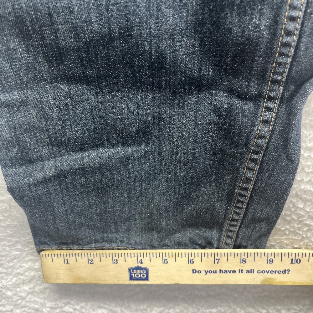 Levi's Jeans Mens 34x32 Blue 559 Denim Relaxed Straight Dark Wash actual 32x30 - Picture 6 of 16